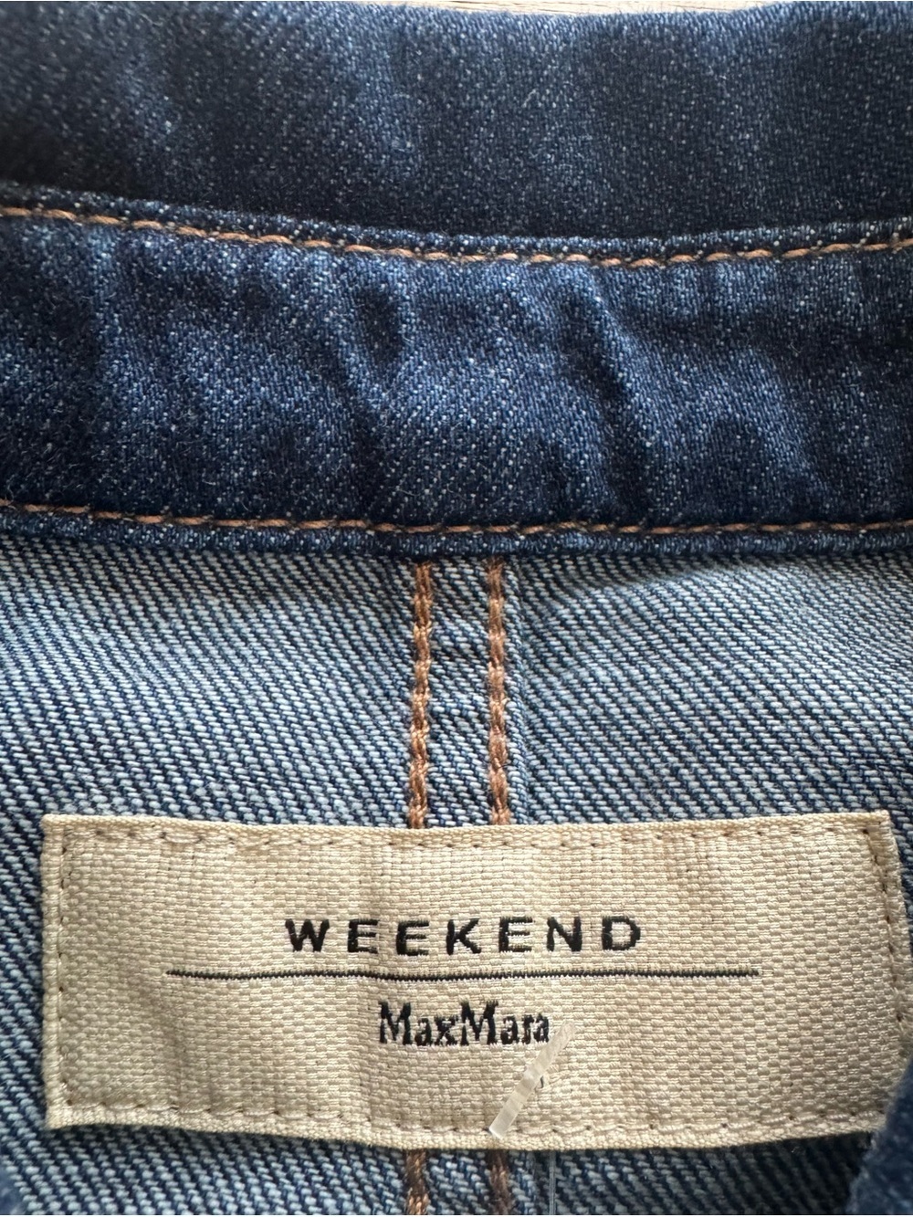 NWT Weekend Max Mara Women Denim Shirt Dress 6 - Picture 8 of 9